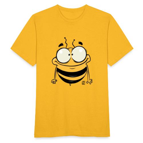 Biene fröhlich - Männer T-Shirt