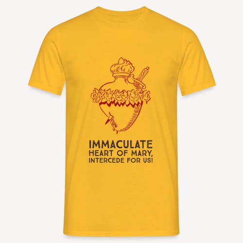 IMMACULATE HEART OF MARY - Men's T-Shirt