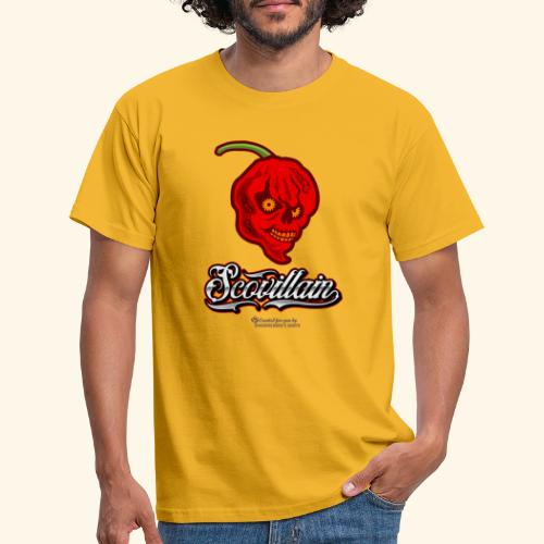 Chili Design Chilihead Scovillain - Männer T-Shirt