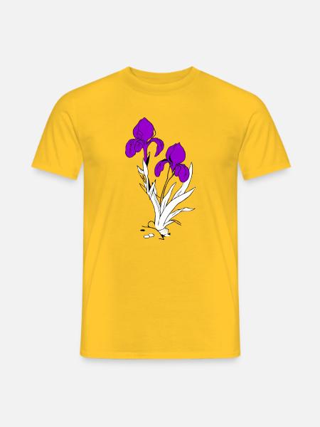 Lys - T-shirt homme - jaune