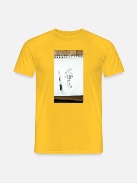 1000141076 - Männer T-Shirt - Gelb
