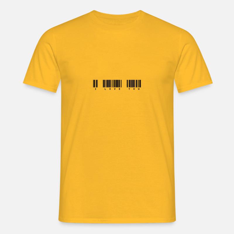 code - Men's T-Shirt - yellow