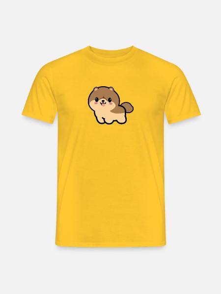 Chopper the dog - Men's T-Shirt - yellow