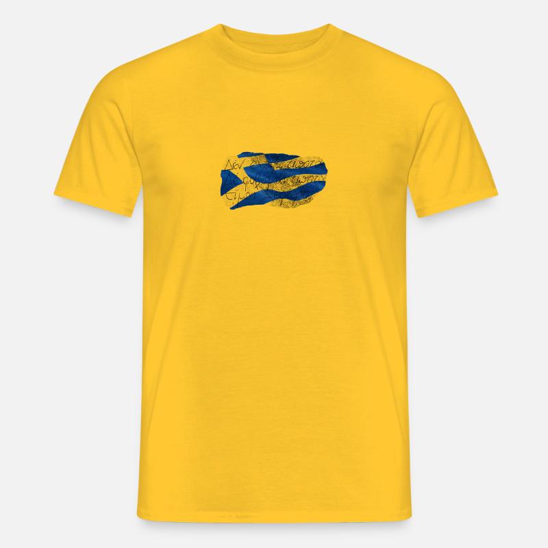 ich bin frei - Männer T-Shirt - Gelb