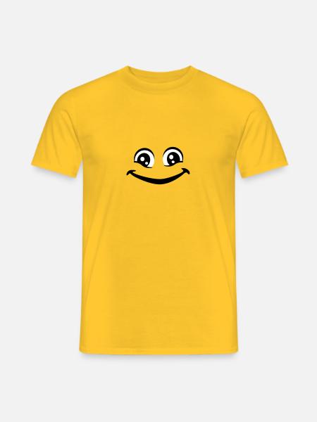 Eyes - Men's T-Shirt - yellow
