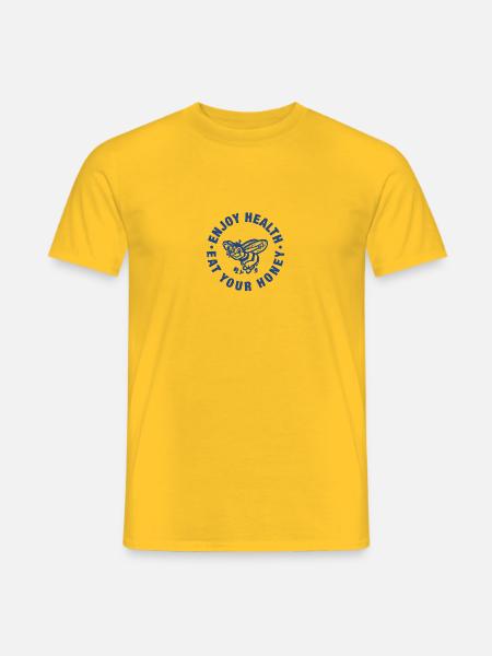 1E73B7D2 3A31 45CC AE87 728190D34AFA - Männer T-Shirt - Gelb