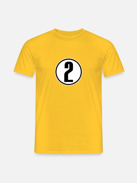 2 - Men's T-Shirt - yellow