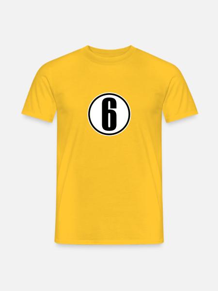 6 - Men's T-Shirt - yellow