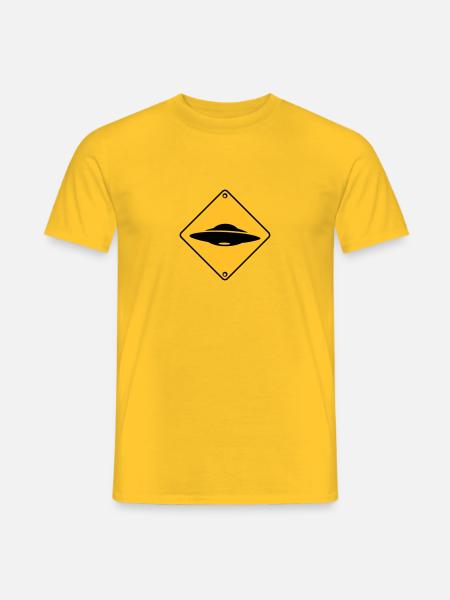 Alien - Männer T-Shirt - Gelb