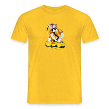 Chäsbrätel WILTSCH 2 22 Actualités de la boutique - T-shirt homme - jaune - Devant - AI Model Male 178 dark (178cm)