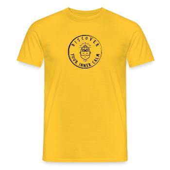1680380853690 - Männer T-Shirt - Gelb - Vorne - AI Model Male 178 dark (178cm)