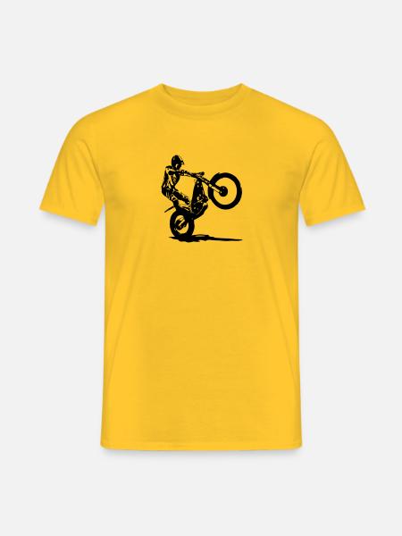 Trial - Männer T-Shirt - Gelb
