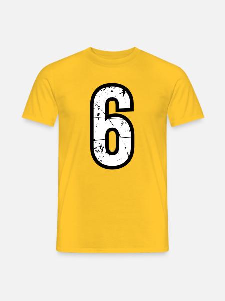 6 - Men's T-Shirt - yellow