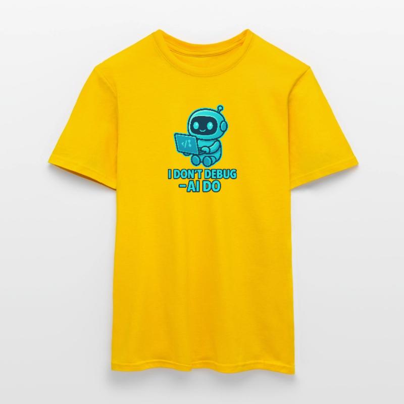 KI Debug: AI übernimmt das Debuggen Männer T-Shirt