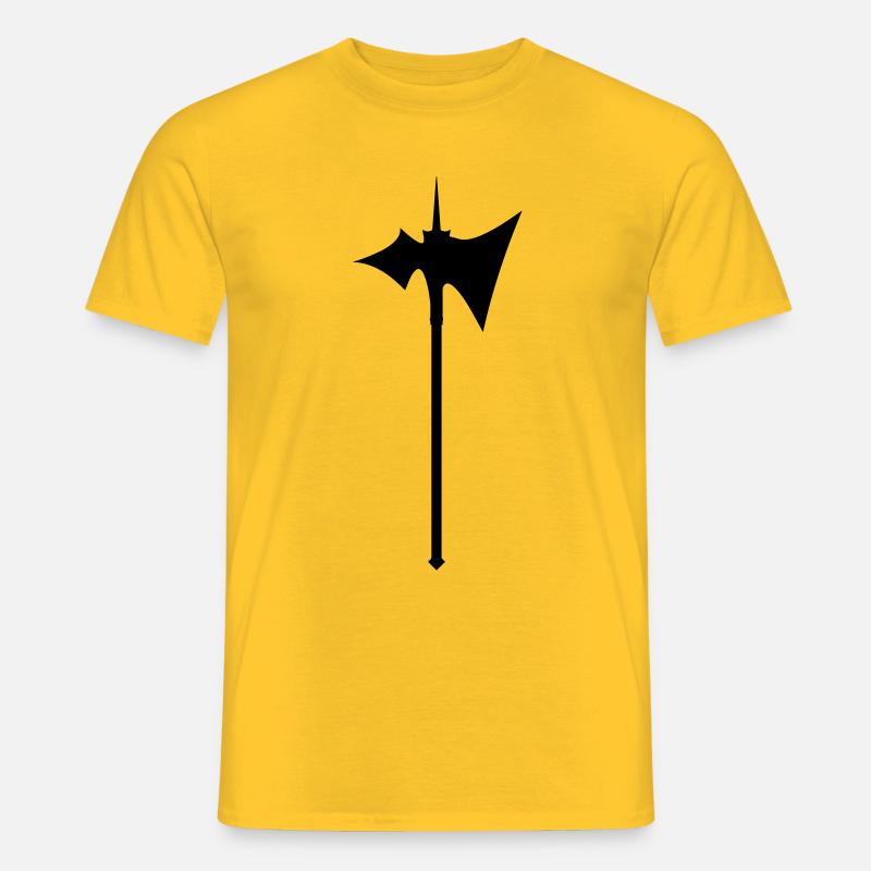 Hellebarde 1 - Männer T-Shirt - Gelb