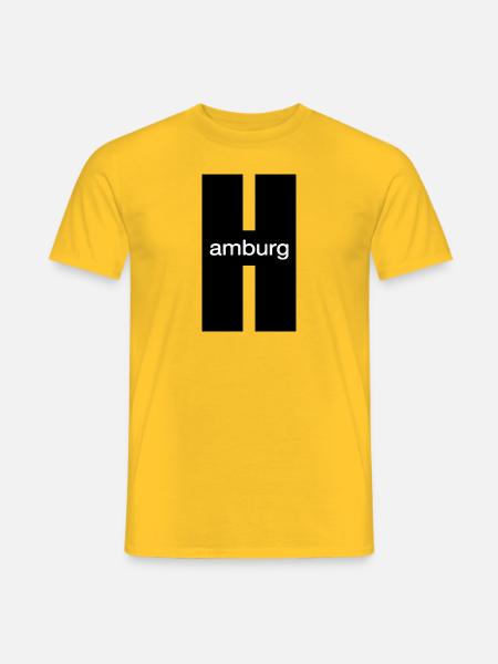 Hamburg - Men's T-Shirt - yellow