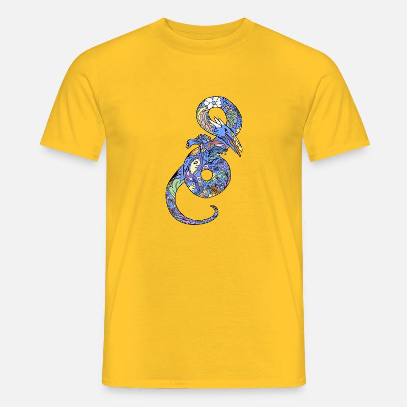 Drakanischer Frieden - Männer T-Shirt - Gelb