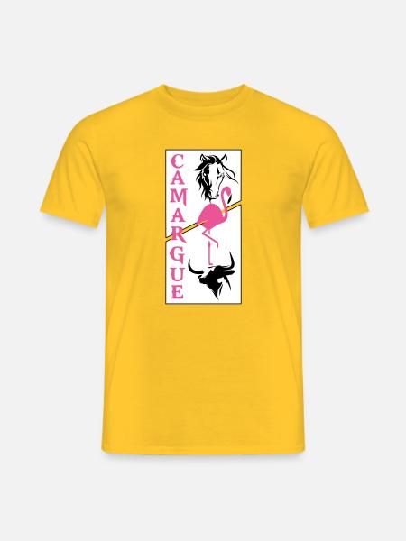 Camargue - T-shirt homme - jaune