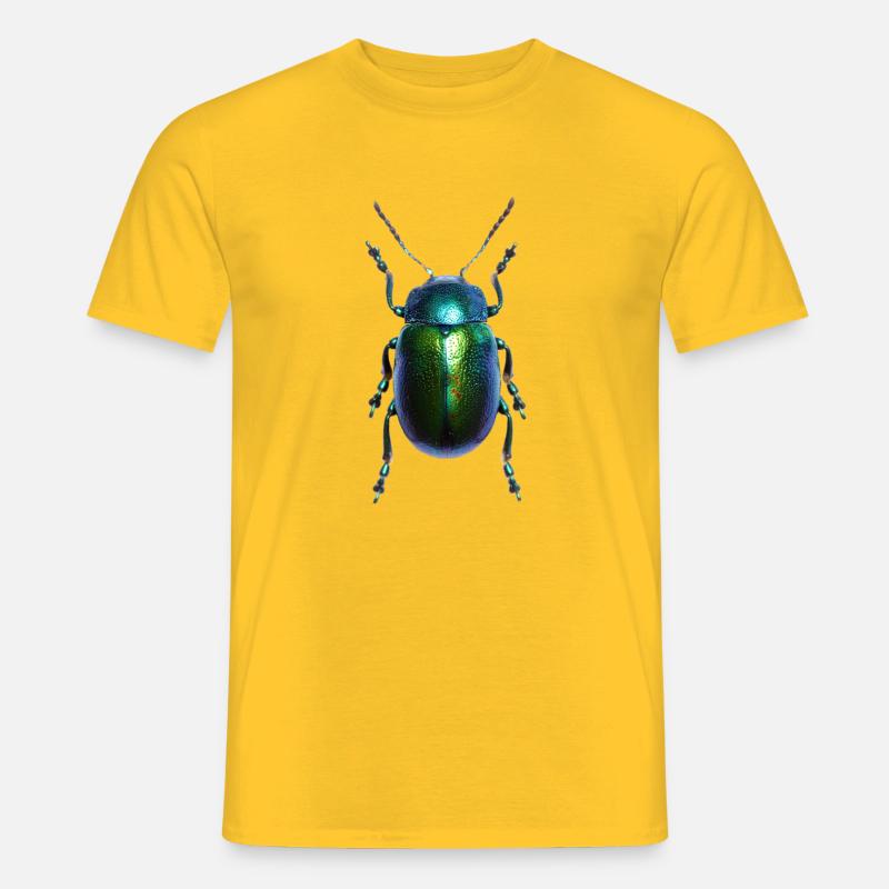 Schild-Programmfehler - Männer T-Shirt - Gelb