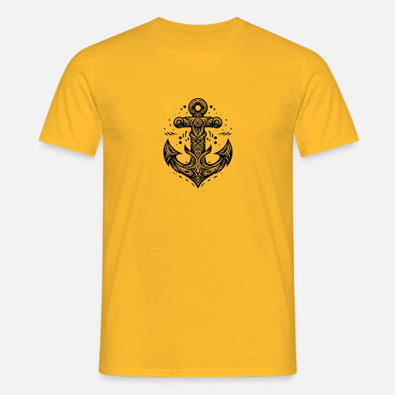 Anchor - Men's T-Shirt - yellow