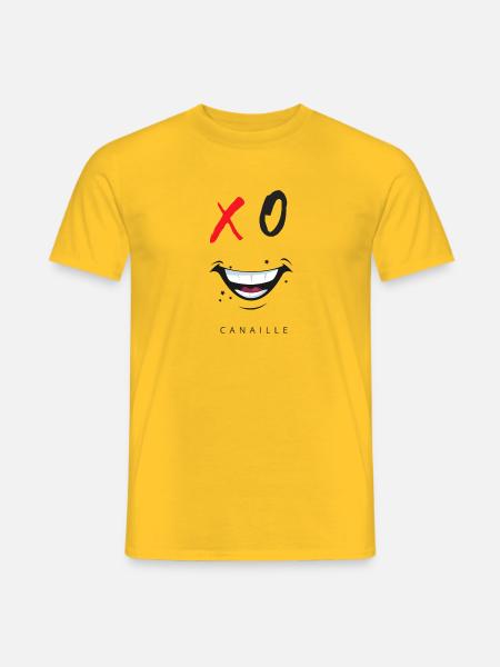 XO Red Canaille - T-shirt homme - jaune