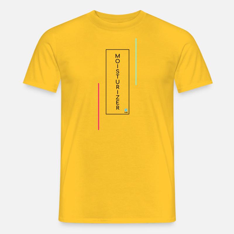 ND Moisturizer - Männer T-Shirt - Gelb