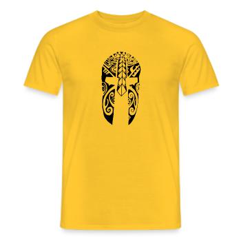 Vikings - Männer T-Shirt - Gelb - Vorne - AI Model Male 178 dark (178cm)