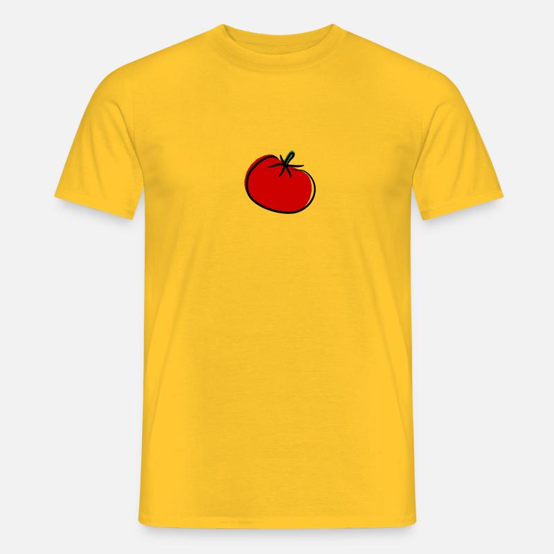 tomate - Männer T-Shirt - Gelb