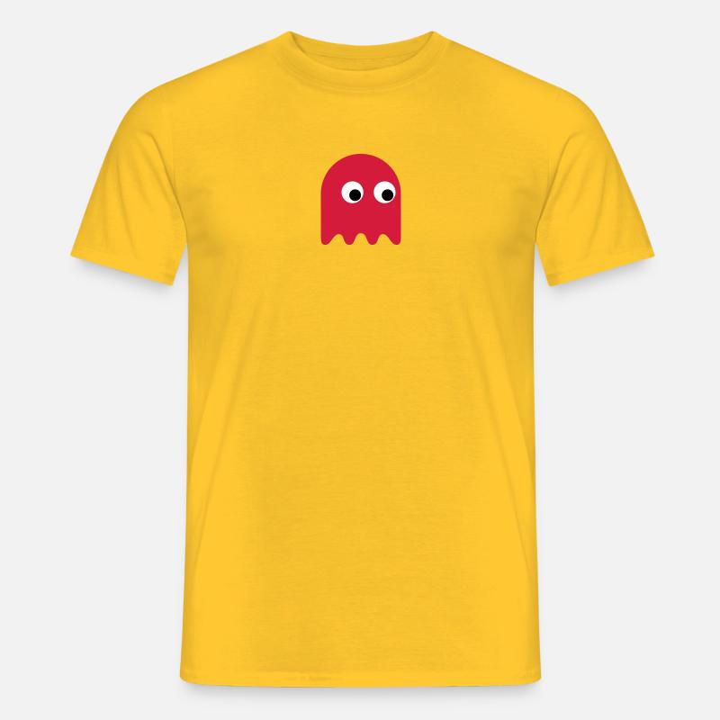 Game Classics Ghost - Men’s T-shirt - yellow