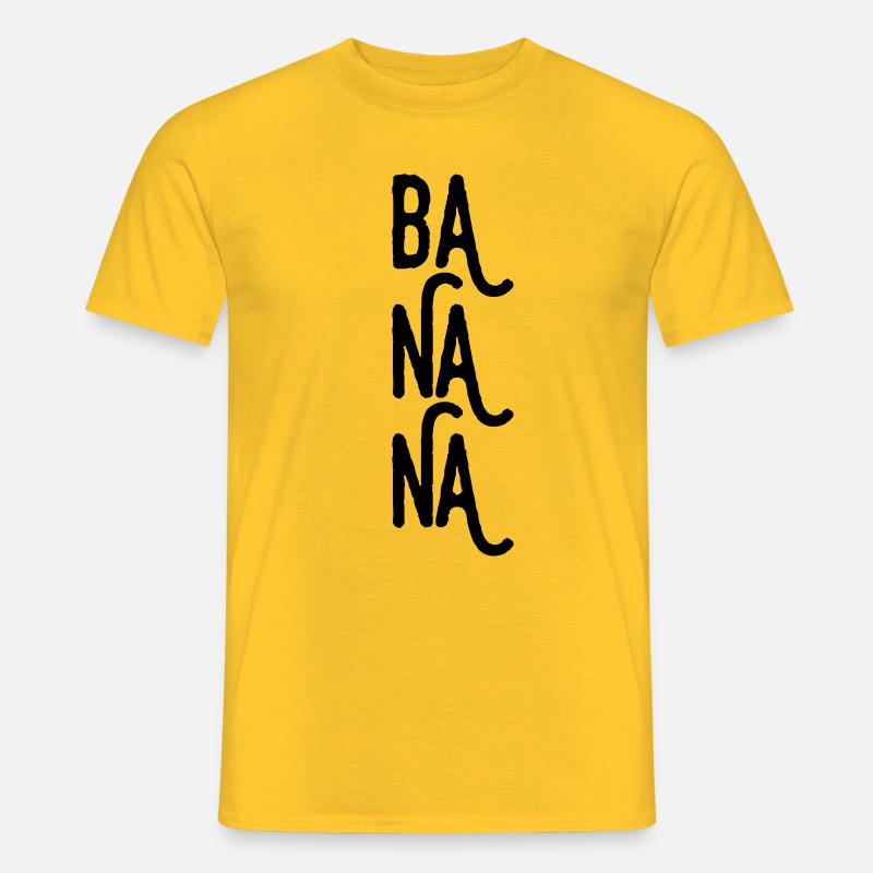 Bananen - Männer T-Shirt - Gelb