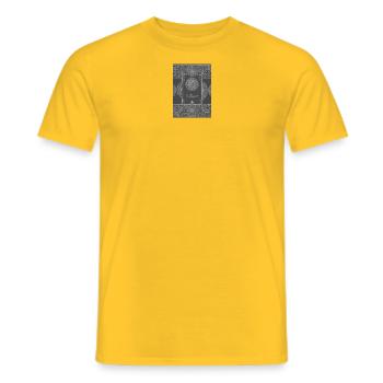 Osmanisches Reich Türkiye Türkei - Männer T-Shirt - Gelb - Vorne - AI Model Male 178 dark (178cm)
