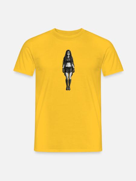 Krieger - Männer T-Shirt - Gelb