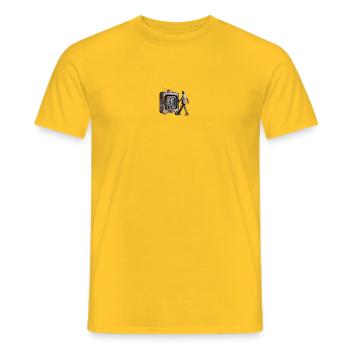 Des couleurs folles - T-shirt homme - jaune - Devant - AI Model Male 178 dark (178cm)
