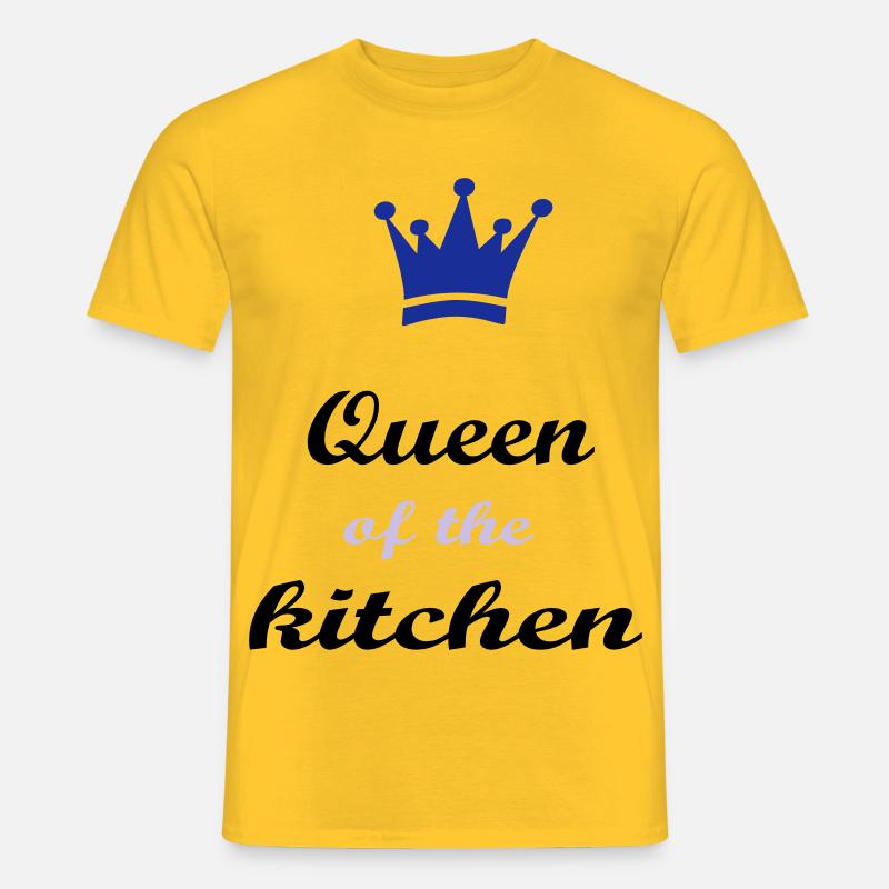 Kochen - Männer T-Shirt - Gelb