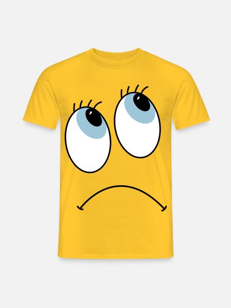 eyes - Men's T-Shirt - yellow