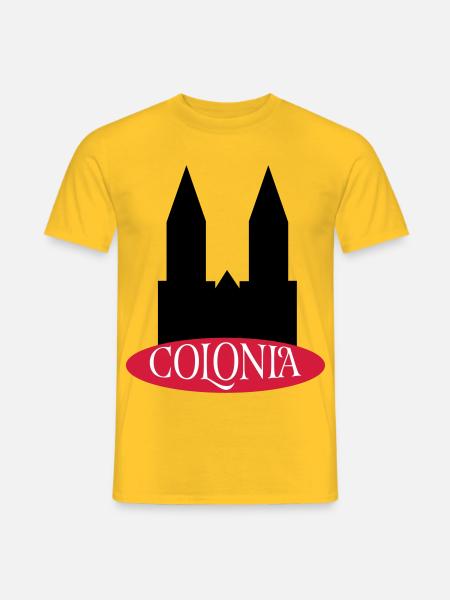 Cologne - T-shirt homme - jaune