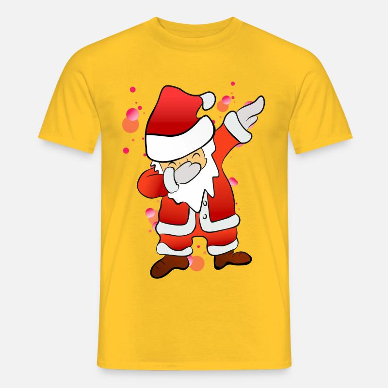 Dabbing Nicholas - Men's T-Shirt - yellow