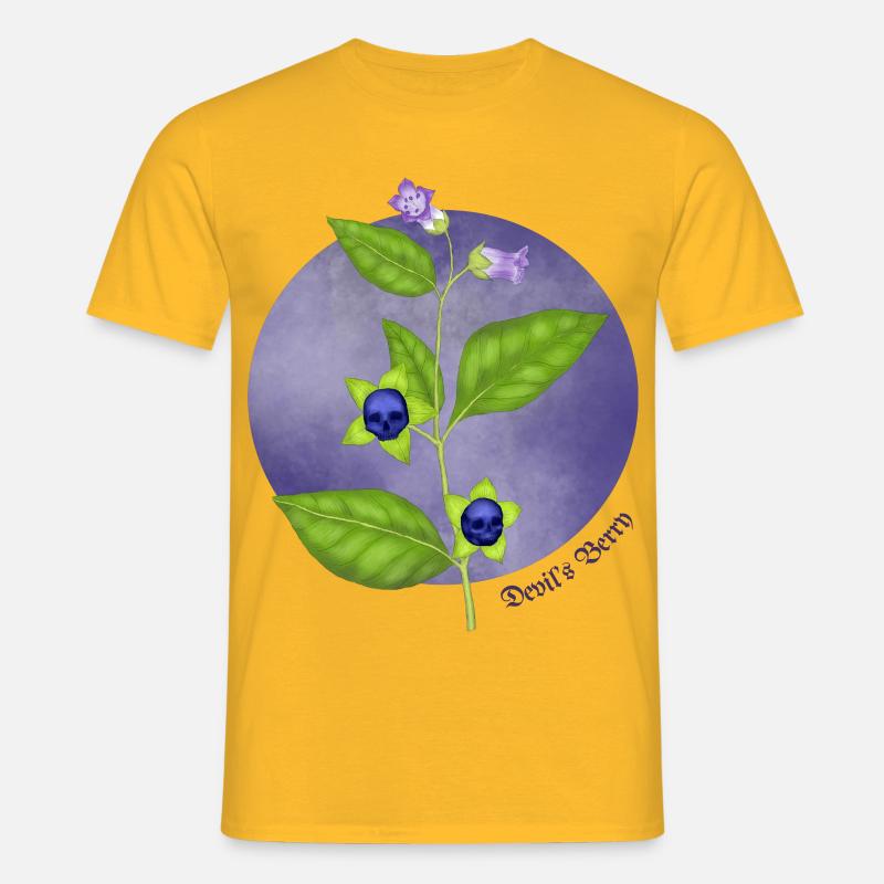 Devil's Berry - Men's T-Shirt - yellow