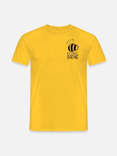 Honigbiene - Männer T-Shirt - Gelb