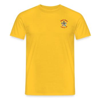 Wing Chun Martial Art - Männer T-Shirt - Gelb - Vorne - AI Model Male 178 dark (178cm)