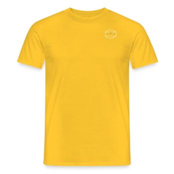 Wassermann - Männer T-Shirt - Gelb - Vorne - AI Model Male 178 dark (178cm)