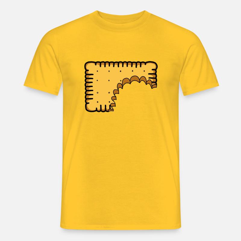 Keks!!! - Männer T-Shirt - Gelb