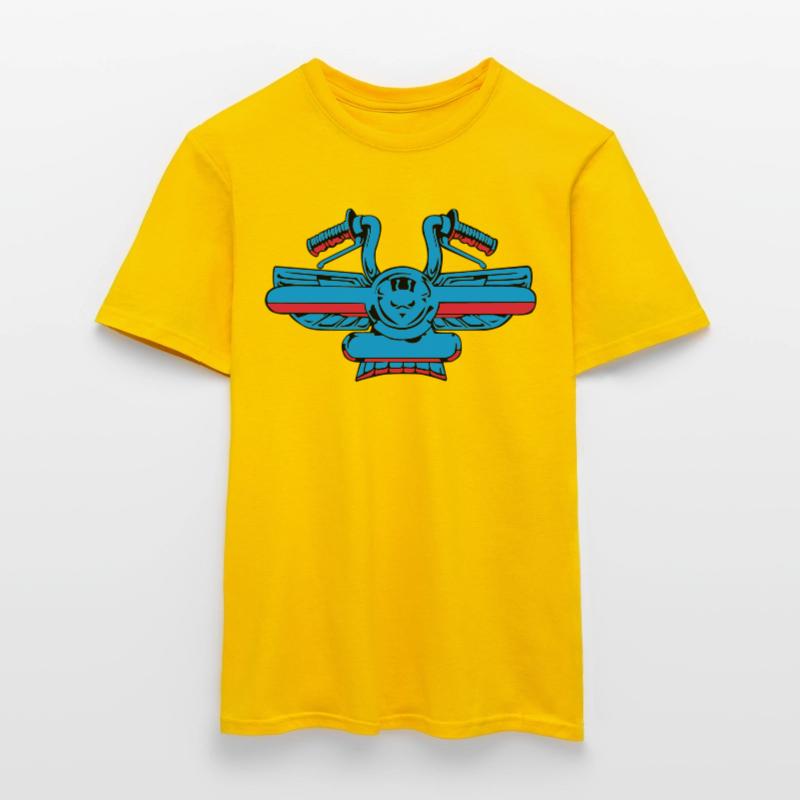 Ein Hintergrund-Controller Männer T-Shirt