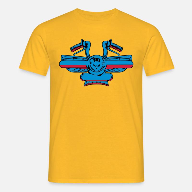 Ein Hintergrund-Controller - Männer T-Shirt - Gelb