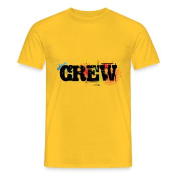 Département de - T-shirt homme - jaune - Devant - AI Model Male 178 dark (178cm)