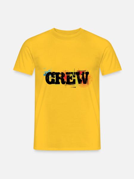Crew eu - Men's T-Shirt - yellow
