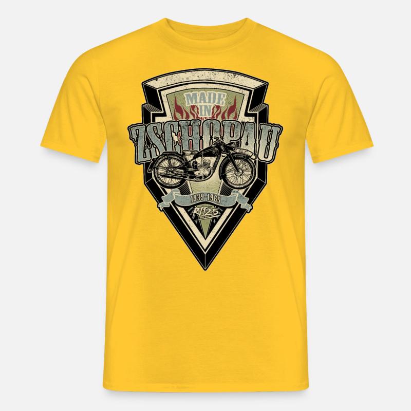RT125 - Männer T-Shirt - Gelb