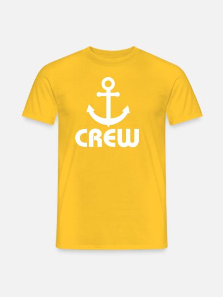 Anchor crew - Men's T-Shirt - yellow
