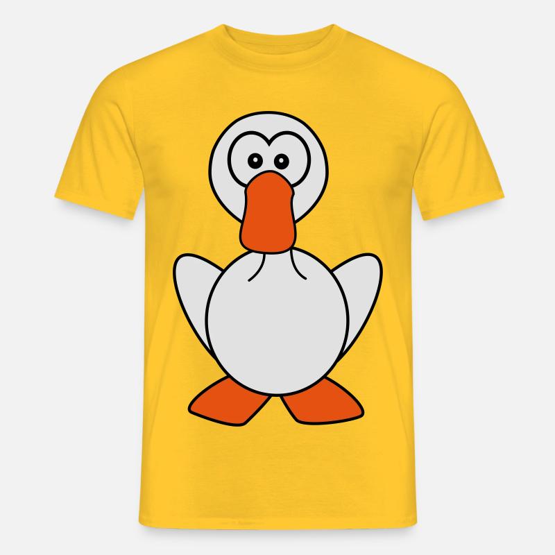 oca - T-shirt uomo - giallo