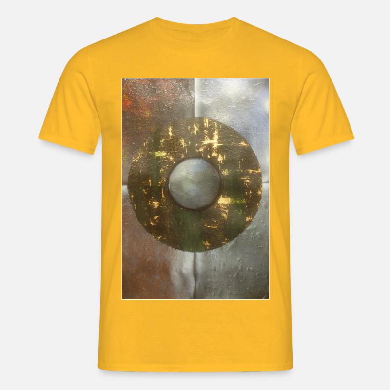 4Elemente - Männer T-Shirt - Gelb